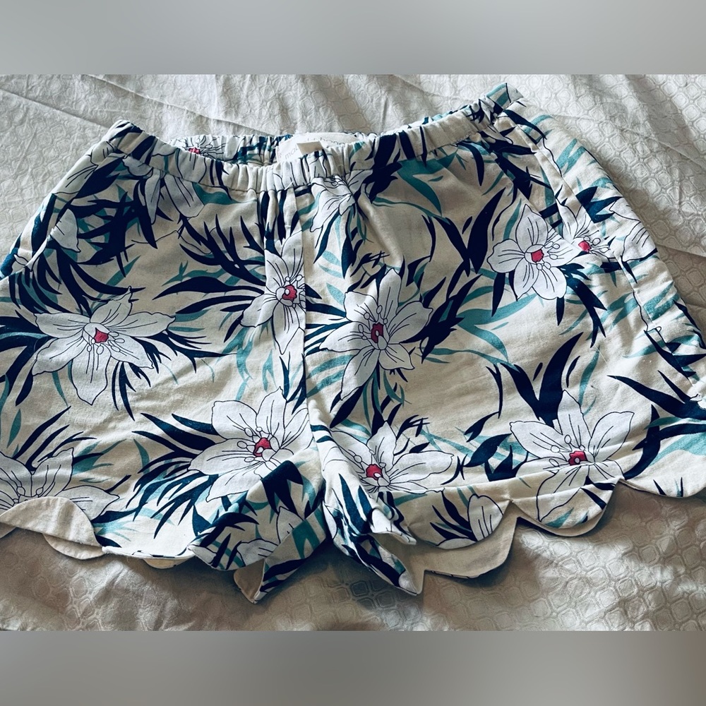 Girls Floral Shorts